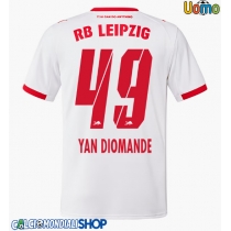 Maglie da calcio RB Leipzig Yan Diomande #49 Prima Maglia 2025-26 Manica Corta